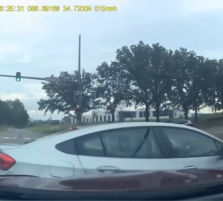 Crash, collision occurring